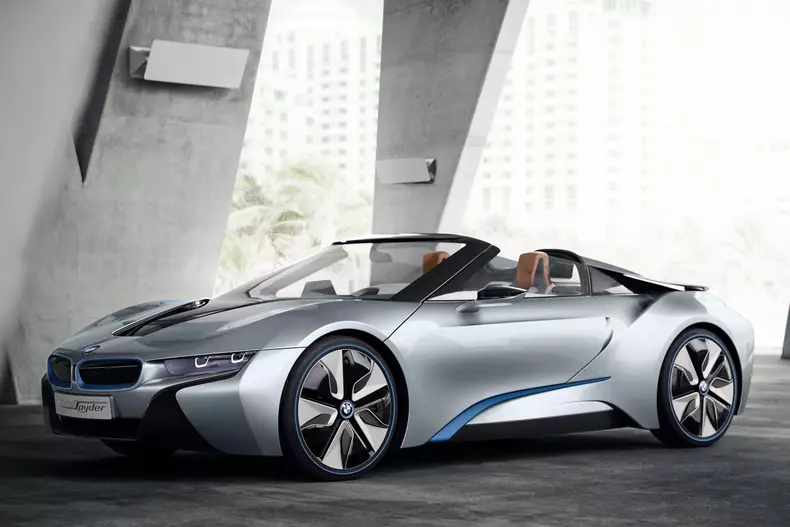 Constiinta ecologica: BMW i8 Concept Spyder