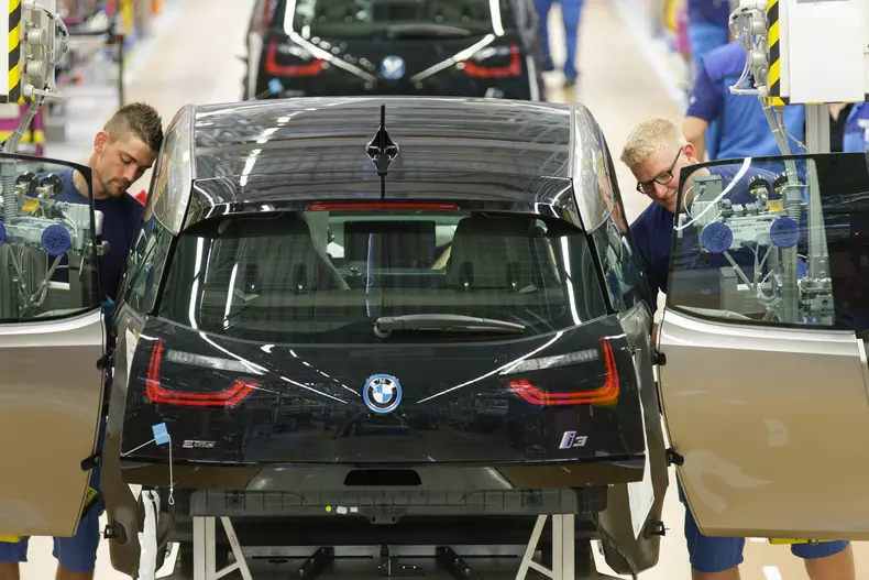 Produktion BMW i3 in Leipzig