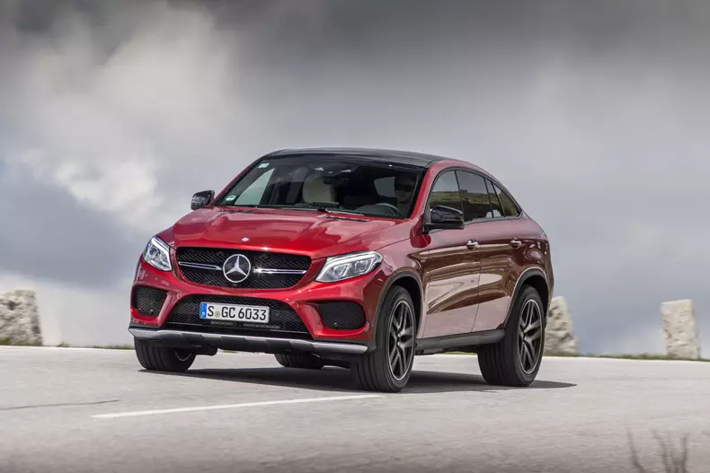 Mercedes Benz, GLE 450 AMG 4MATIC Coupé / Kitzbühel 2015, desi