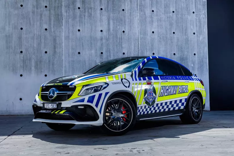 2016 mercedes-amg gle 63 s coupe politie australia (3)