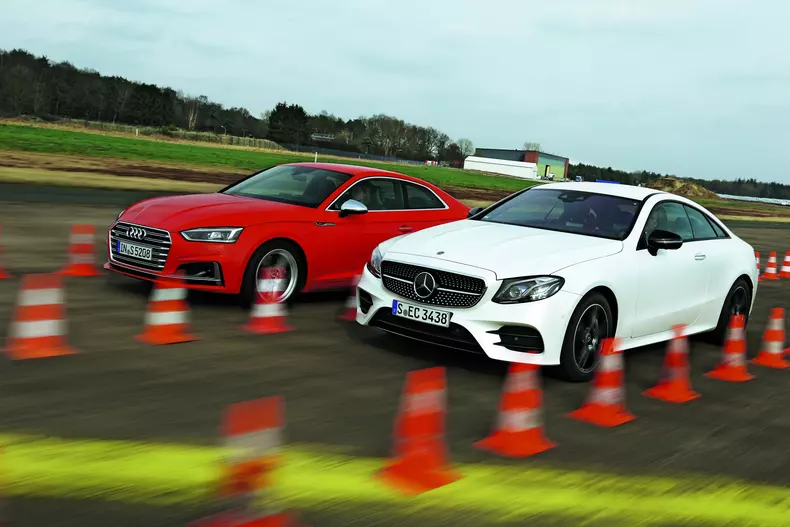 Mercedes-Benz E 400 Coupé vs Audi S5 Coupé: