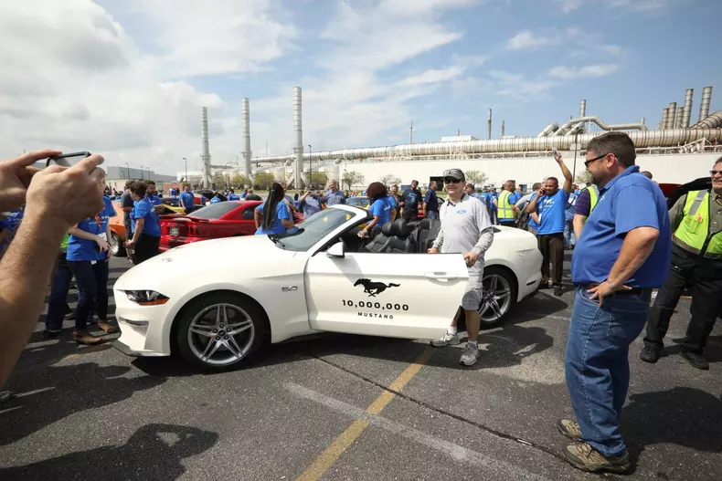 10 Millionth Mustang Celebration