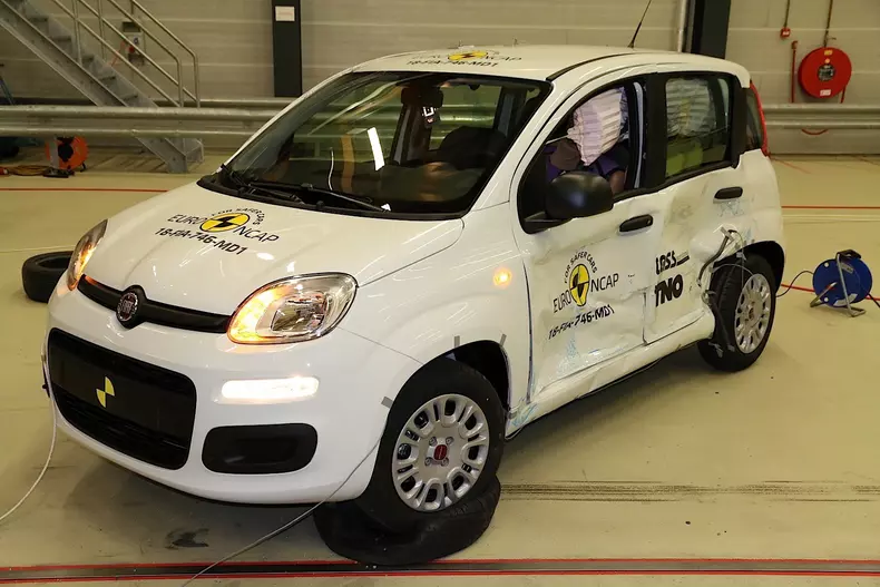 Euroncap Fiat panda 2018