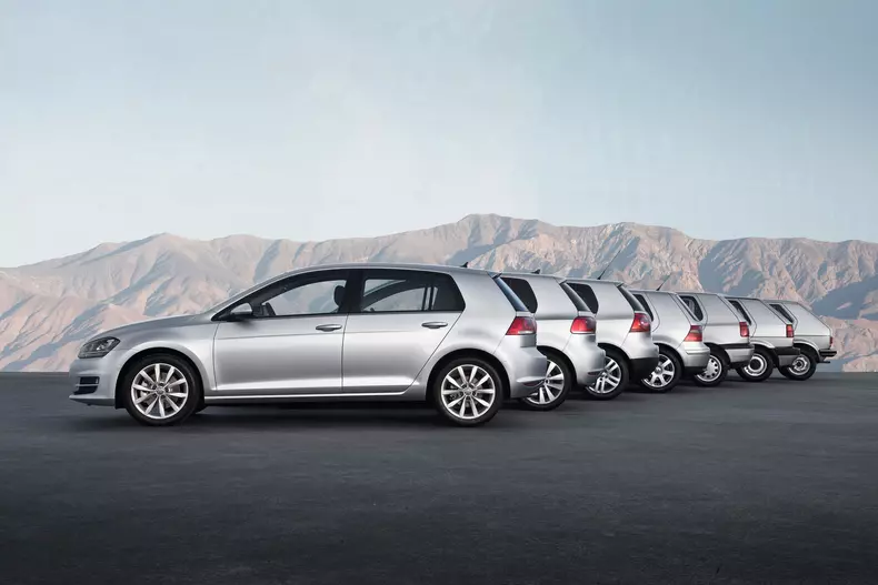 Volkswagen Golf – Generation one to seven