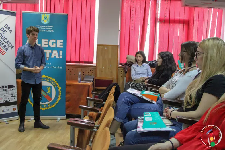 Ora de Educatie Rutiera la Liceu 2019 aprilie 42