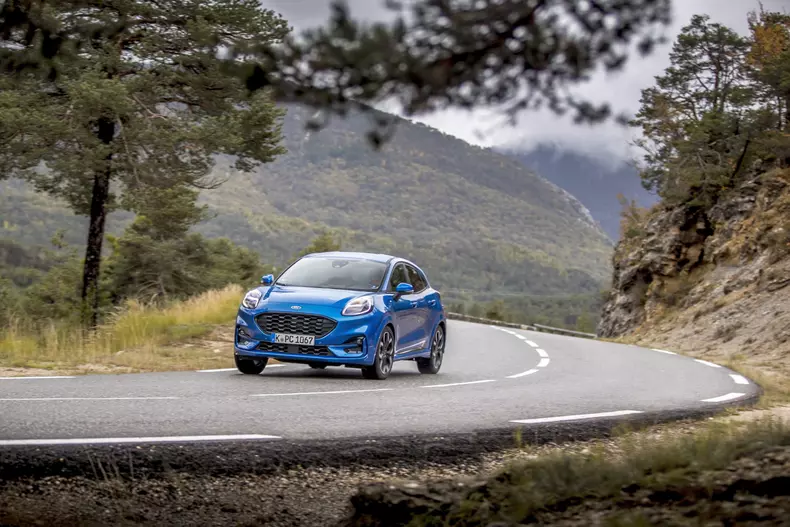 Ford Puma ST Line X test drive 38