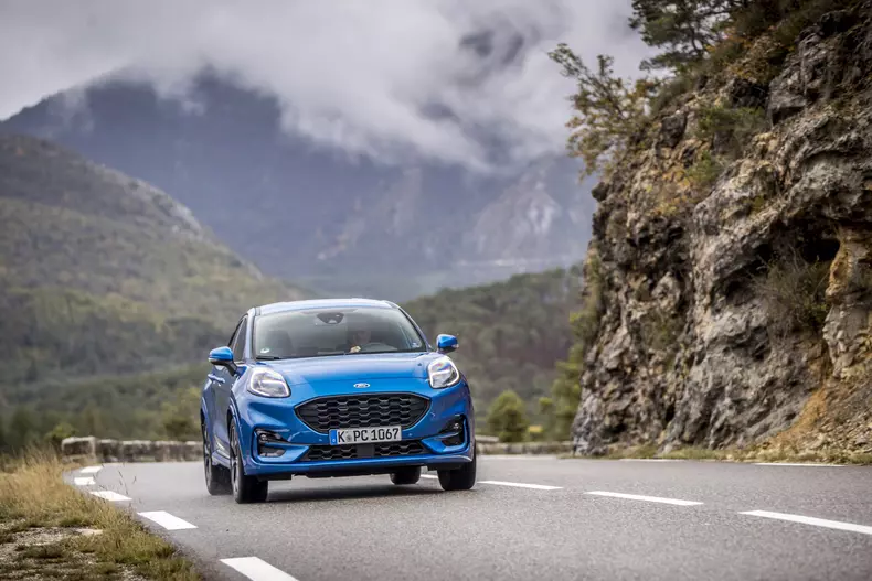 Ford Puma ST Line X test drive 39