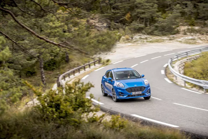 Ford Puma ST Line X test drive 45