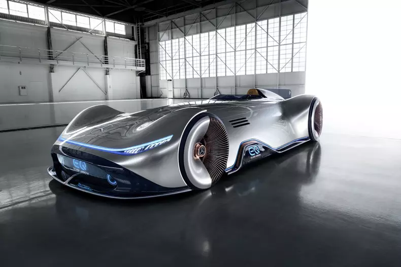 Mercedes-Benz Vision EQ Silver Arrow