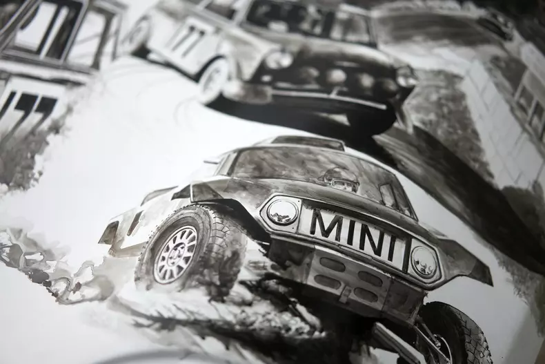 making of proiect de arta MINI semnat Adrian Mitu foto Radu Chindris 25