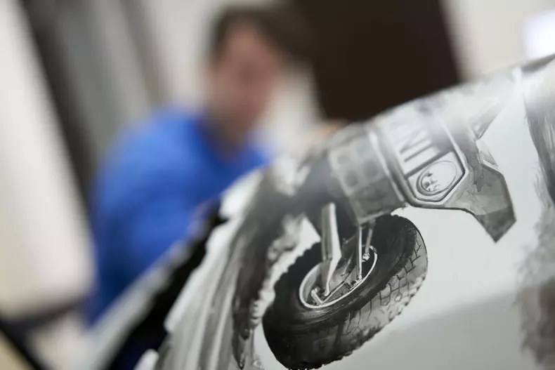 making of proiect de arta MINI semnat Adrian Mitu foto Radu Chindris 27