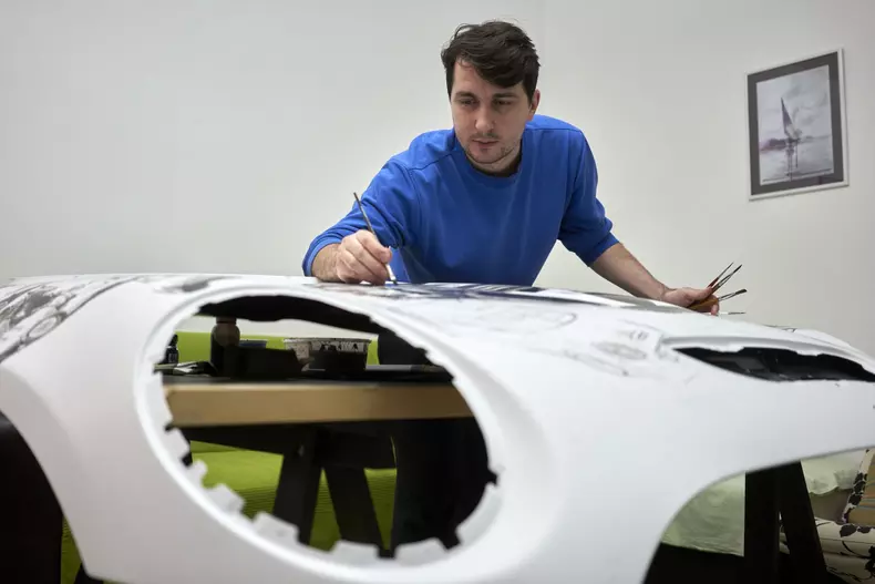 making of proiect de arta MINI semnat Adrian Mitu foto Radu Chindris 28