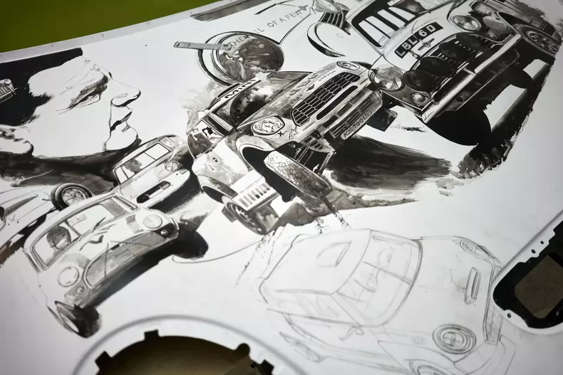 making of proiect de arta MINI semnat Adrian Mitu foto Radu Chindris 29