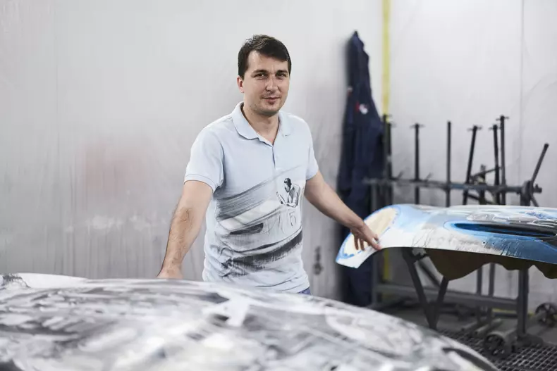 making of proiect de arta MINI semnat Adrian Mitu foto Radu Chindris 8