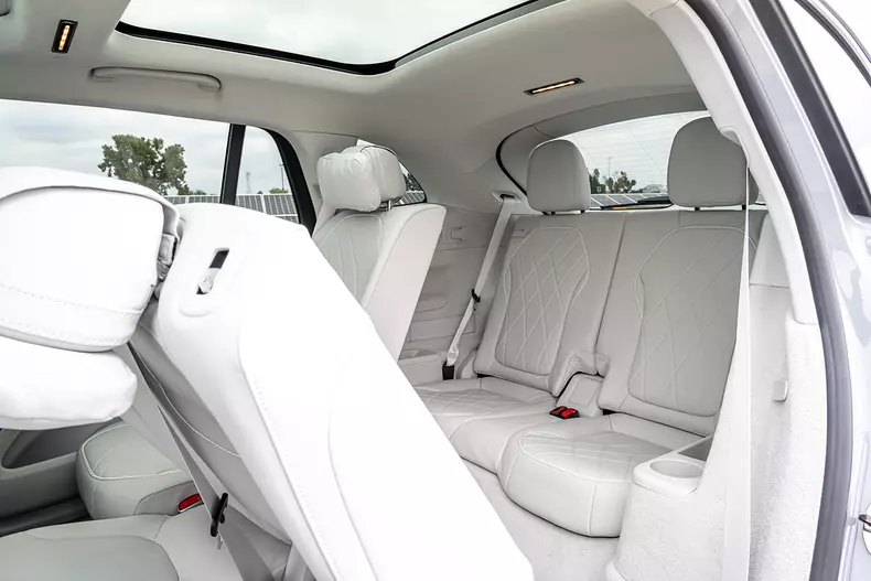 Press Test Drive EQS SUV, 2022, DenverPress Test Drive EQS SUV, 2022, Denver