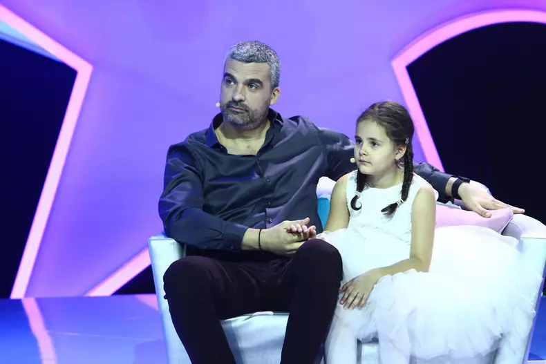 Aurelian Temișan si fiica lui 1