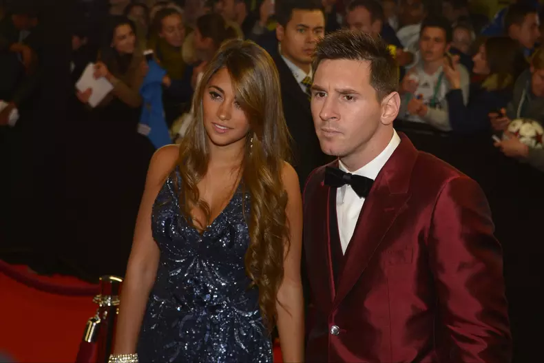 Lionel Messi și Antonella Roccuzzo