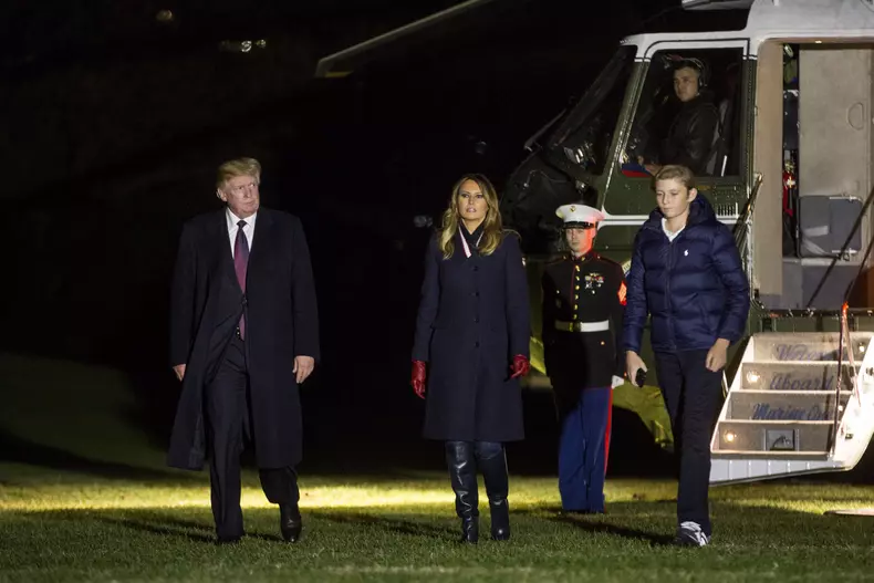cum arată fiul lui Donald Trump și al Melaniei Trump