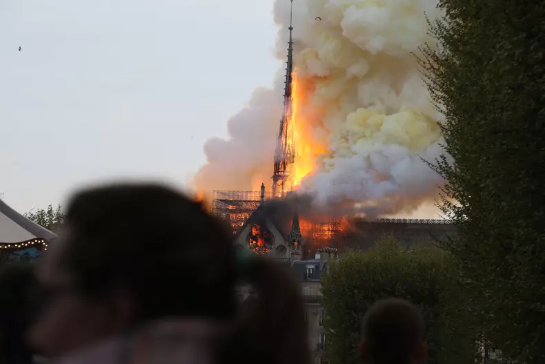 Incendiu la catedrala Notre-Dame din Paris