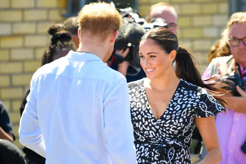 Meghan Markle și Prințul Harry, prima zi de turneu