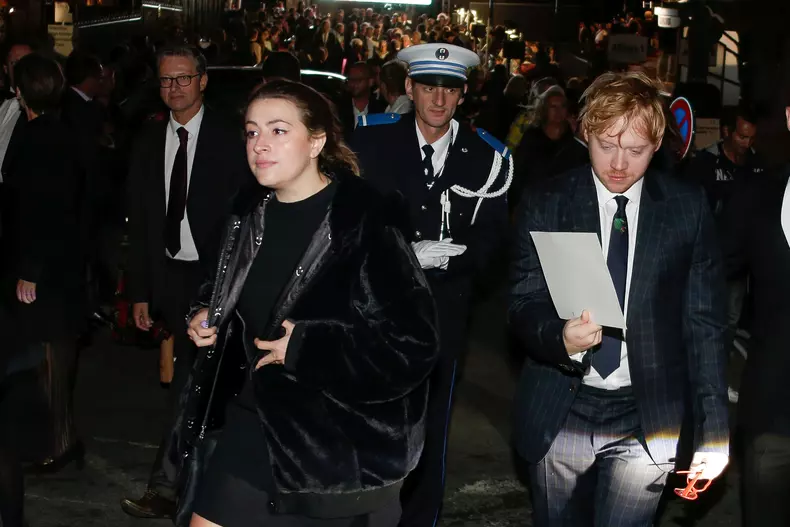 Rupert Grint și Georgia Groome