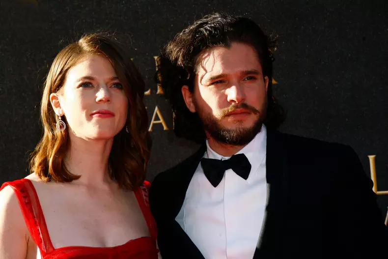 Rose Leslie și Kit Harington