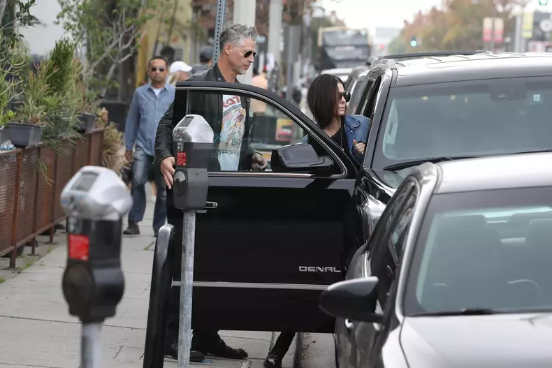 *EXCLUSIVE* Sandra Bullock and Bryan Randall take her kids to an escape room in Los Angeles