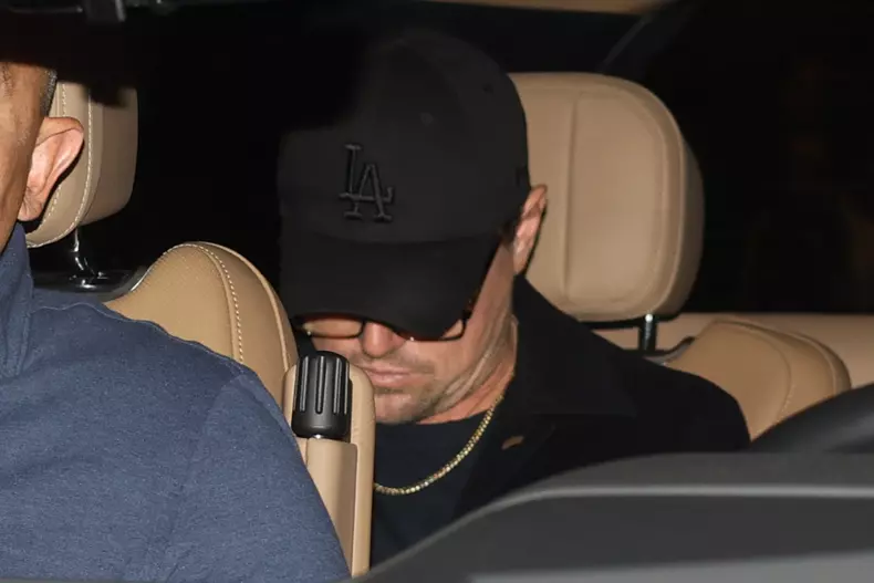 Leonardo Dicaprio Leaves The Versace After-Party Long After Vittoria Ceretti While Gigi Hadid Is Still Present Inside