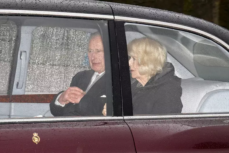 Britain's King Charles III back at Clarence House