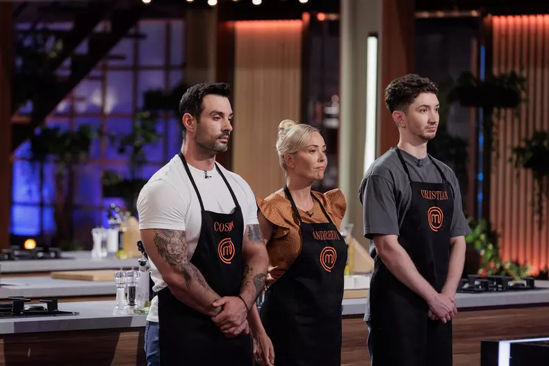 Cosmin Raducu, Andreea Dutia si Cristian Usurelu - MasterChef