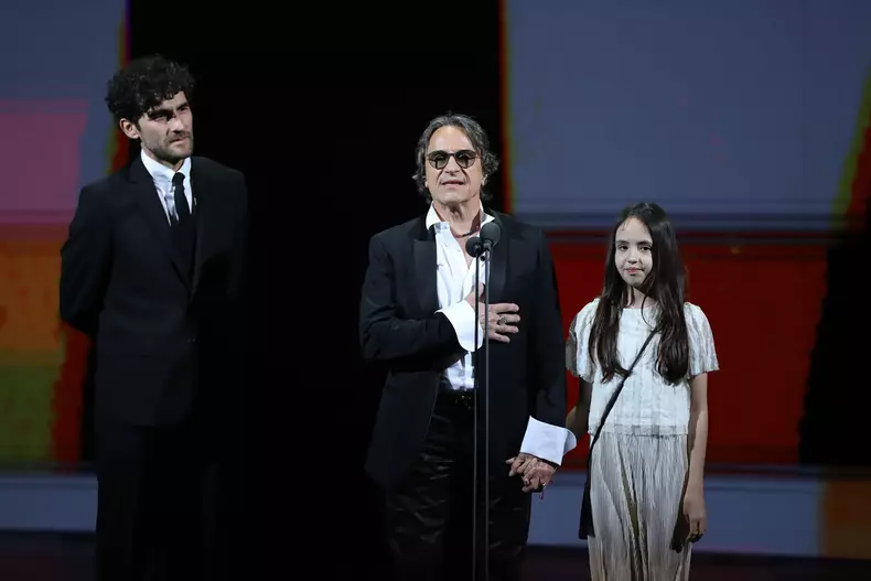 Claudiu Bleonț și fiica Eva Maria Premiile Gopo (4)