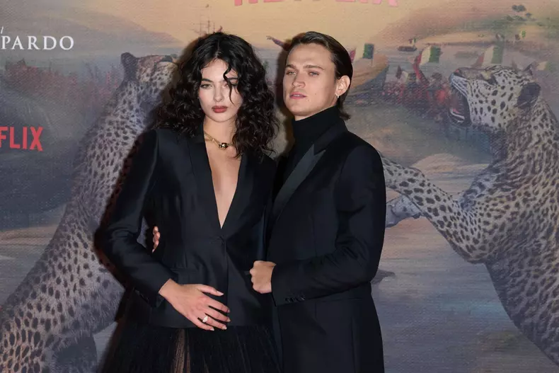 Red carpet of "The Leopard" in Rome