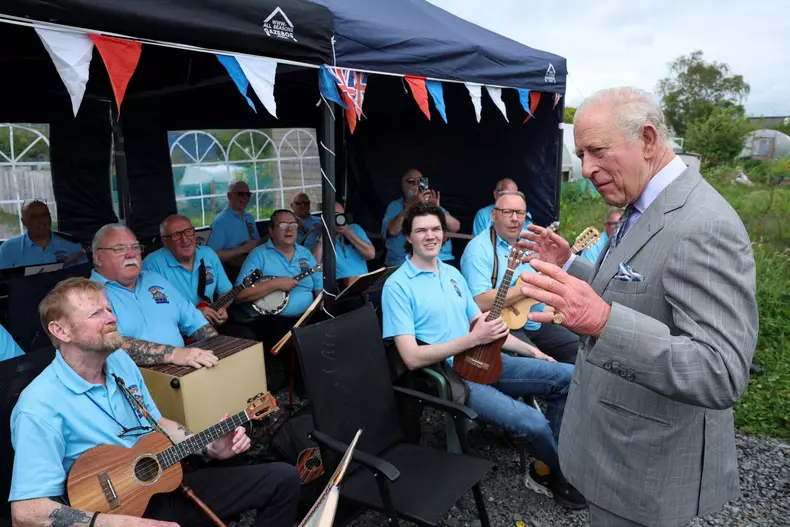 Britain's King Charles III visits Northern Ireland