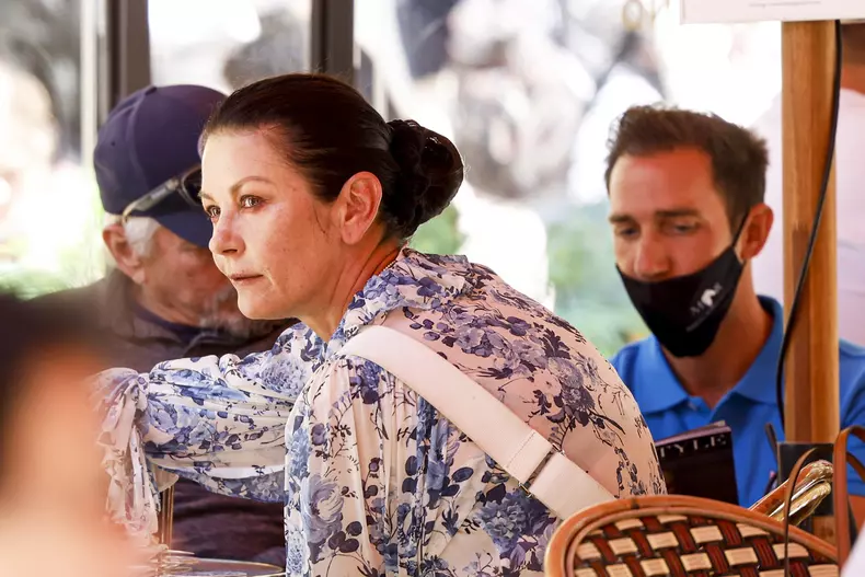 Michael Douglas And Catherine Zeta Jones Sigthing In Mallorca