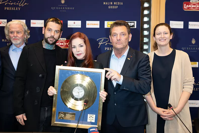 Priscilla Presley Visits Baesweiler
