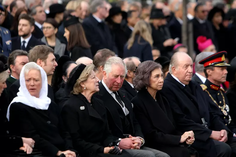 Imagini impresionante de la funeraliile Regelui Mihai I