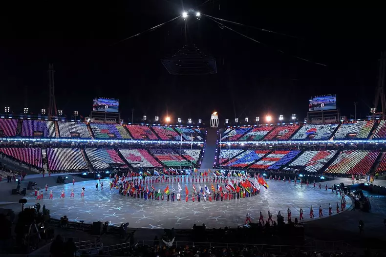 Ceremonie de închidere spectaculoasă la Jocurile Olimpice de Iarnă de la PyeongChang (10)