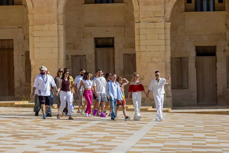 Intrarea concurenților - Fort Manuel (1)