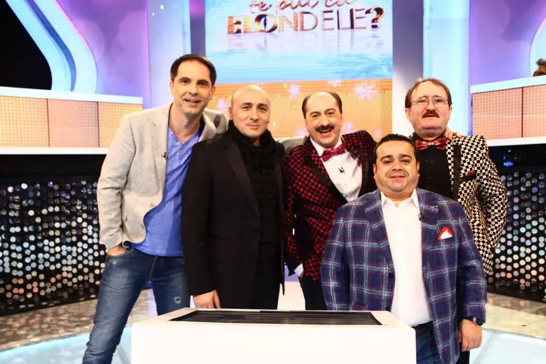 Romică Țociu și Cornel Palade, printre invitații lui Dan Negru la “Te pui cu blondele”