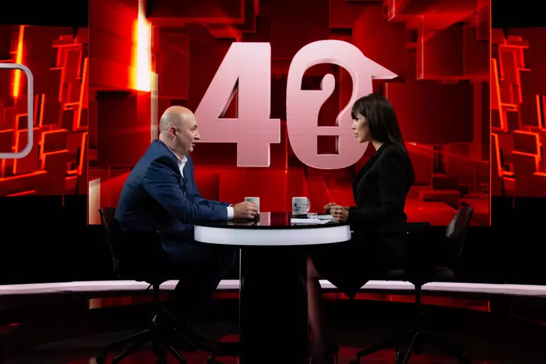 Codrin Stefanescu la 40 de intrebari cu Denise Rifai (1)