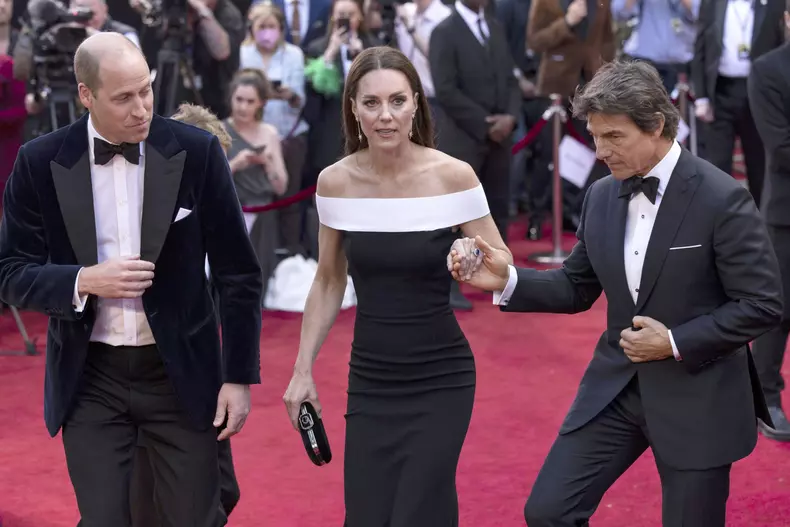 Kate Middleton la premiera filmului Top Gun Maverick