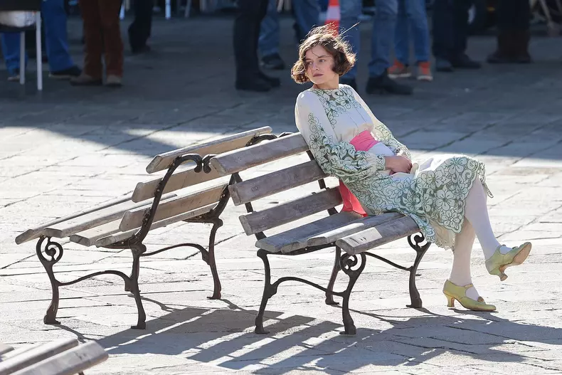 Exclusive - Emma Corrin Films Lady Chatterleys Lover