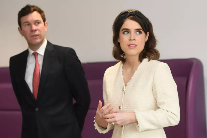 Gestul special făcut de Eugenie, nepoata reginei Elisabeta. Fotografie inedită cu prințesa, la aniversarea nunții
