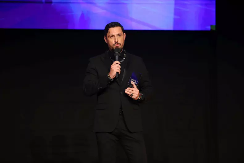 Daniel Pavel la Premiile TVMania 2022