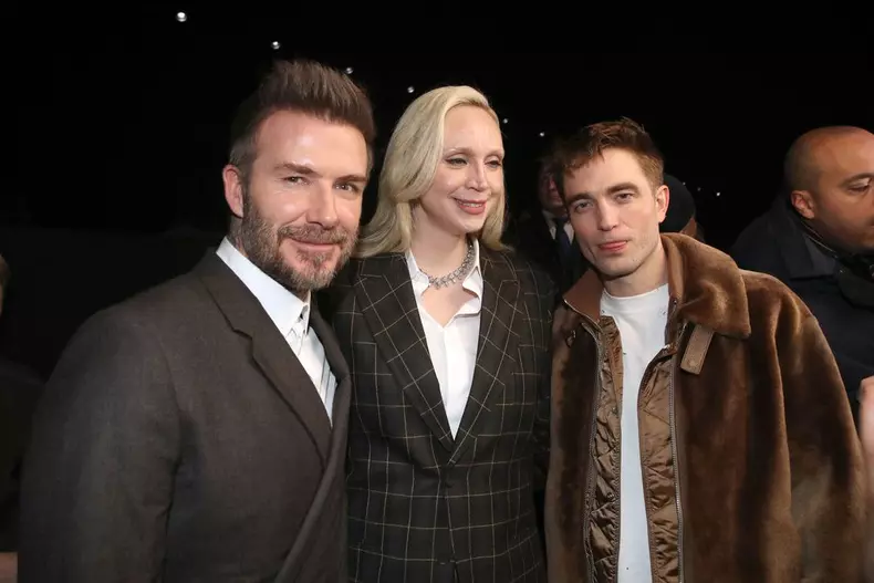 Front Row au défilé Dior lors de la Fashion Week Homme automne-hiver 2023/24 de Paris