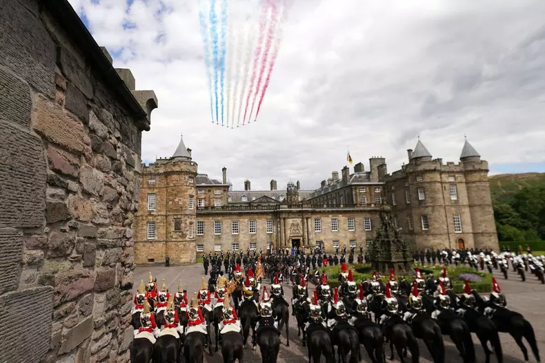 King Charles III Service of Thanksgiving in Edinburgh