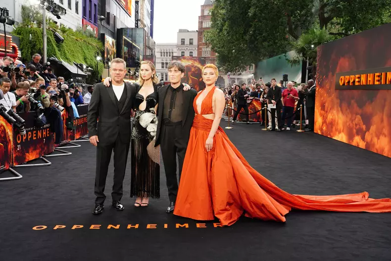 UK premiere of Oppenheimer in London