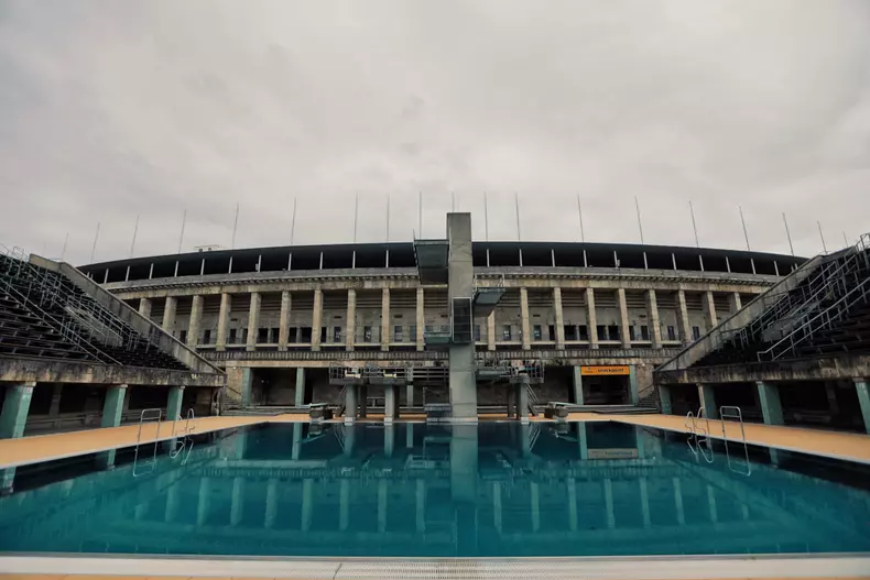 An overall view of the Olympic Stadium. (2022 VICE Media LLC)