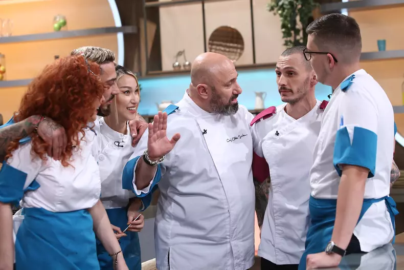 Răsturnare de situație la Chefi la cuțite, 9 octombrie 2023. Cătălin Scărlătescu a dat eliminarea peste cap