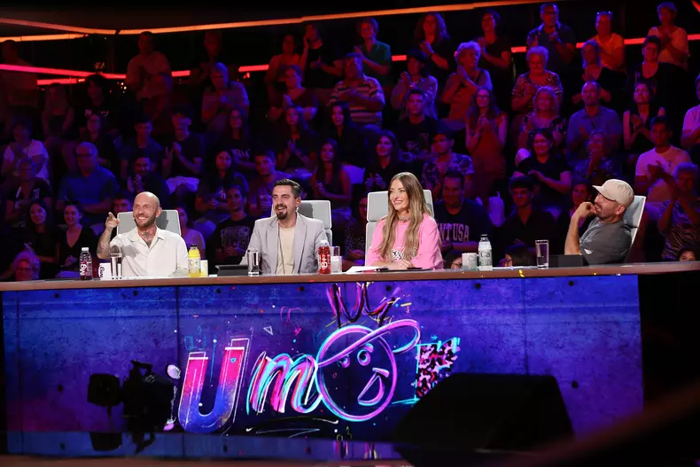 Cezar Ouatu, moment de excepție la iUmor 2023. Artistul e membru în prima trupă de stand-up comedy muzical, The Free Tenors